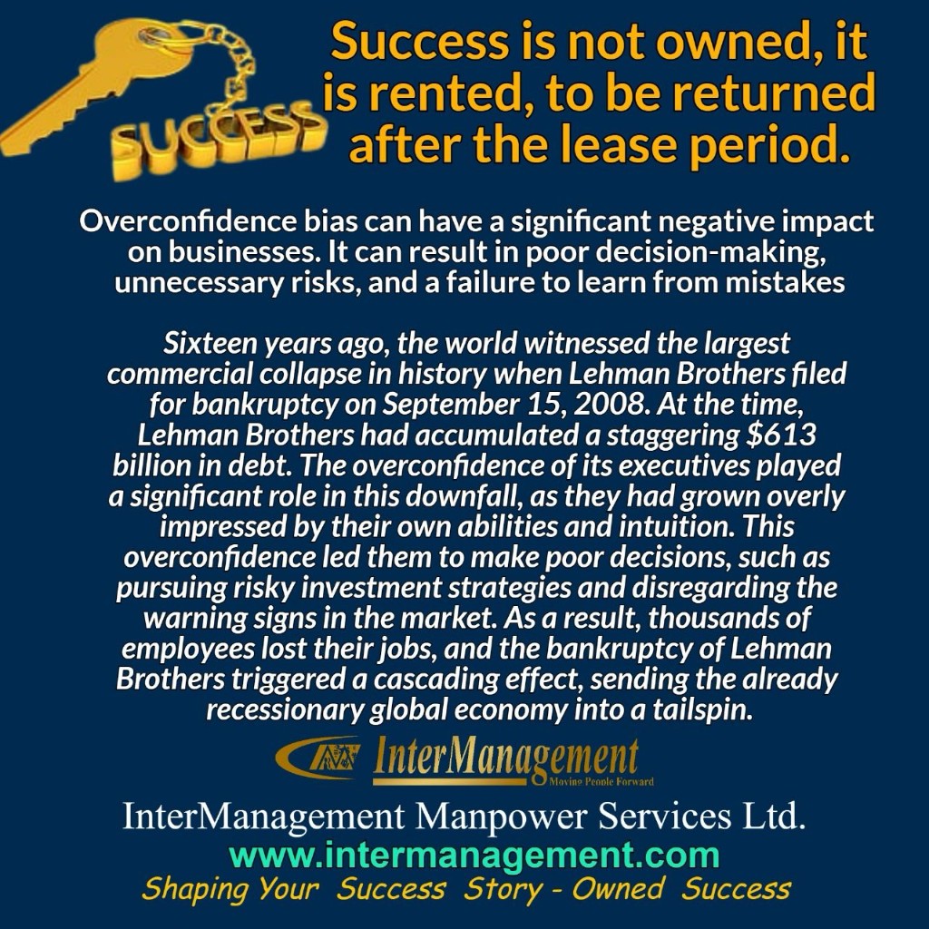 Success is rented and must be returned after the lease period